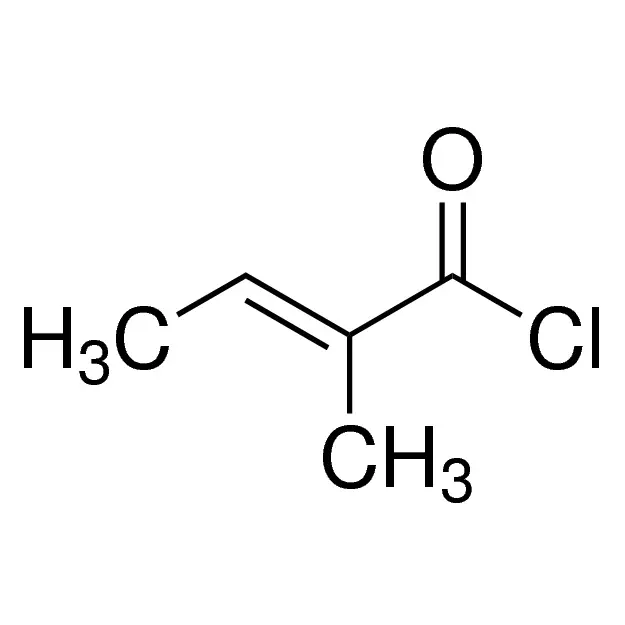 trans-2-Methyl-2-butenoyl chloride
