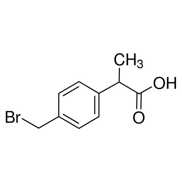 2-[4-(Bromomethyl)phenyl]propionic acid