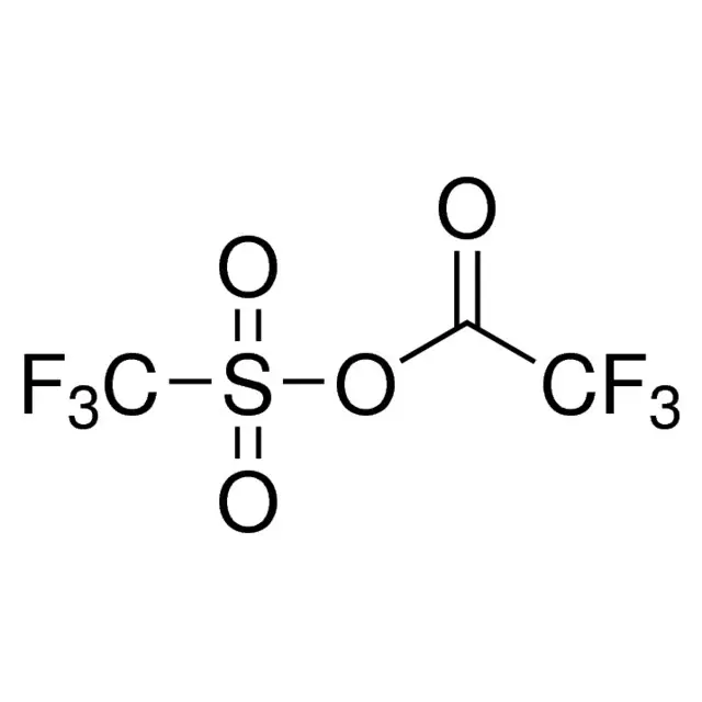 Trifluoroacetic acid, anhydride with trifluoromethanesulfonic acid