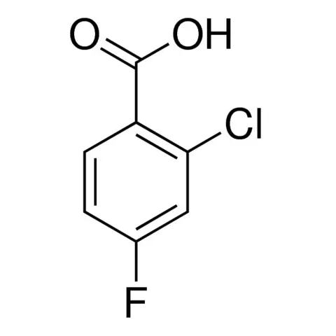 2-Chloro-4-fluorobenzoic acid