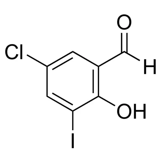 5-Chloro-2-hydroxy-3-iodobenzaldehyde