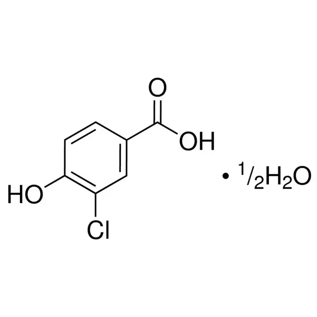 3-Chloro-4-hydroxybenzoic acid hemihydrate