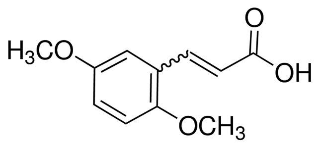 2,5-Dimethoxycinnamic acid, predominantly trans