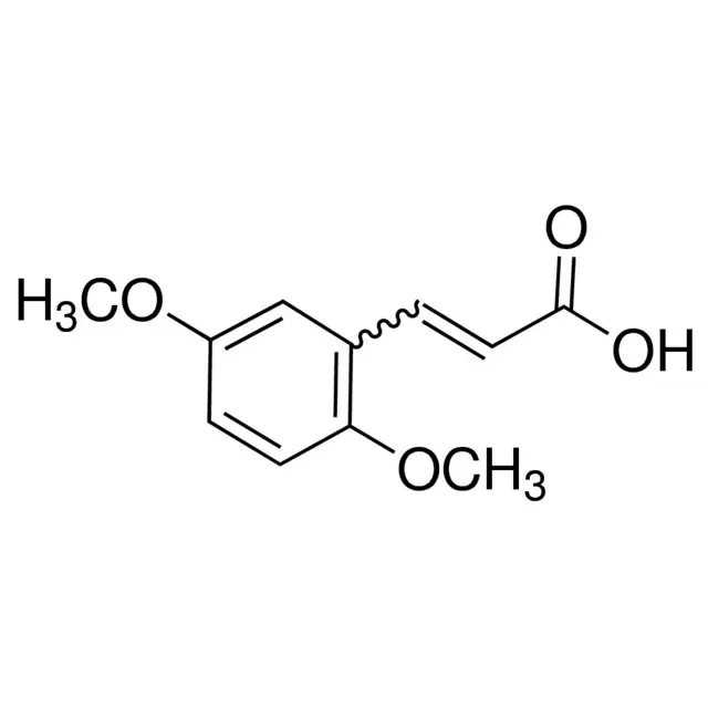 2,5-Dimethoxycinnamic acid, predominantly trans