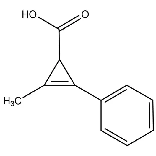 2-Methyl-3-phenyl-2-cyclopropene-1-carboxylic acid