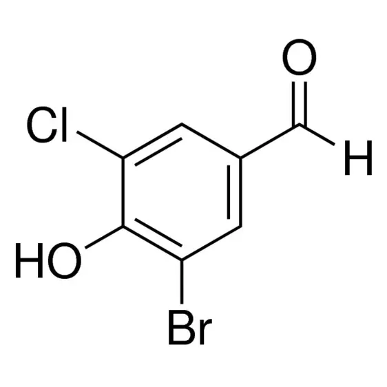 3-Bromo-5-chloro-4-hydroxybenzaldehyde