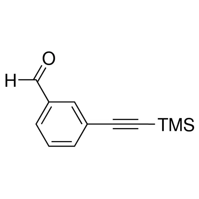 3-(Trimethylsilyl)ethynylbenzaldehyde