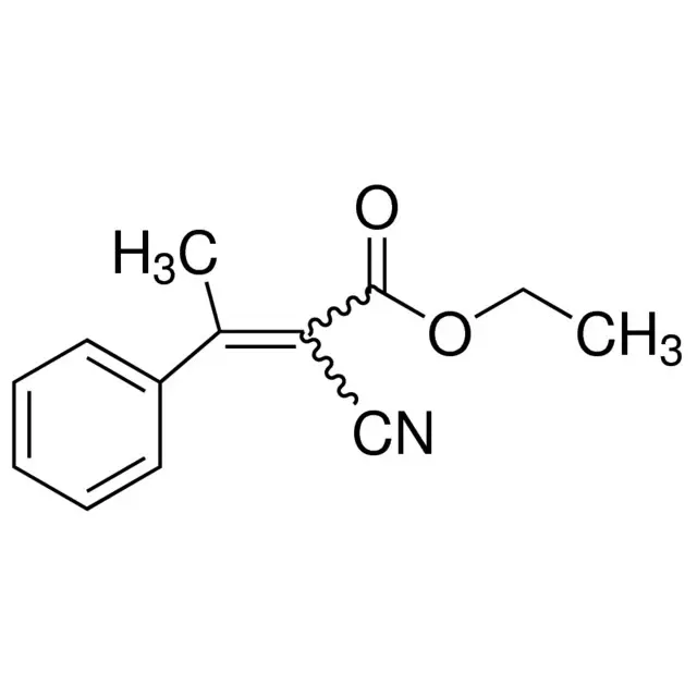 Ethyl 2-cyano-3-phenyl-2-butenoate, mixture of cis and trans