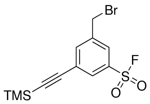 3-(Bromomethyl)-5-((trimethylsilyl)ethynyl)benzenesulfonyl fluoride