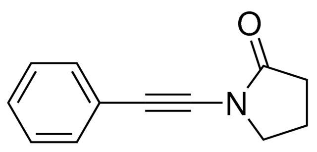 1-(2-phenylethynyl)-2-pyrrolidinone