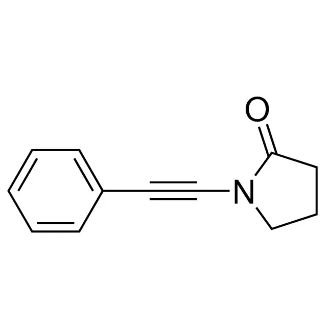 1-(2-phenylethynyl)-2-pyrrolidinone