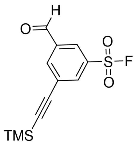 3-Formyl-5-((trimethylsilyl)ethynyl)benzenesulfonyl fluoride