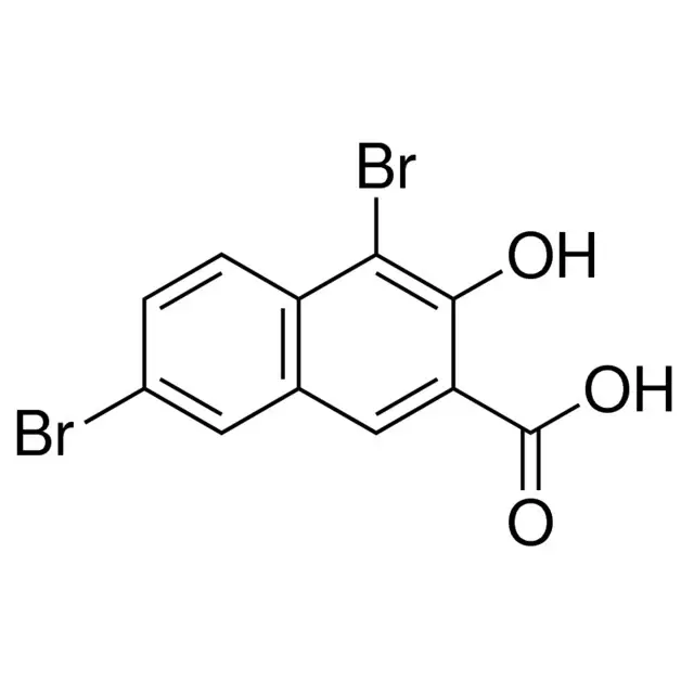 1,6-Dibromo-2-hydroxynaphthalene-3-carboxylic acid