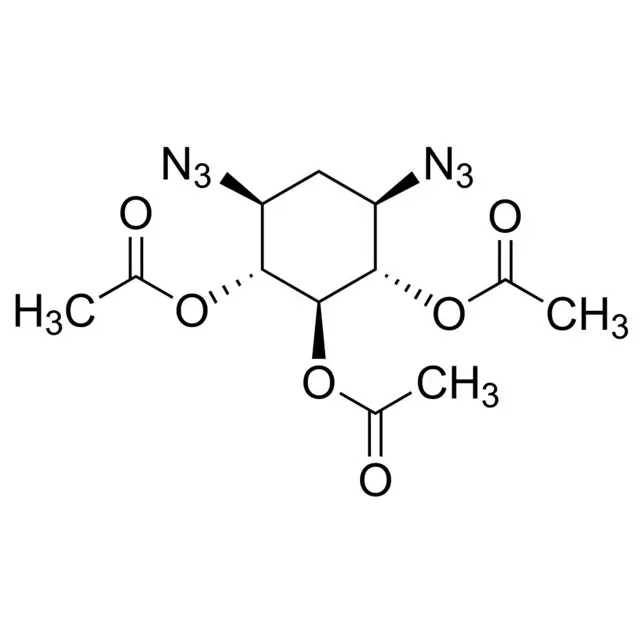 Bis(N-diazo)-tris(O-acetyl)-2-deoxystreptamine