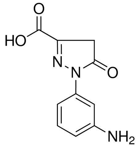 1-(3-amino-phenyl)-5-oxo-4,5-dihydro-1H-pyrazole-3-carboxylic acid