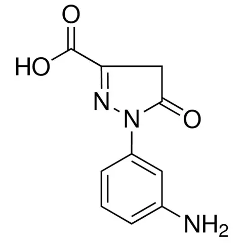 1-(3-amino-phenyl)-5-oxo-4,5-dihydro-1H-pyrazole-3-carboxylic acid