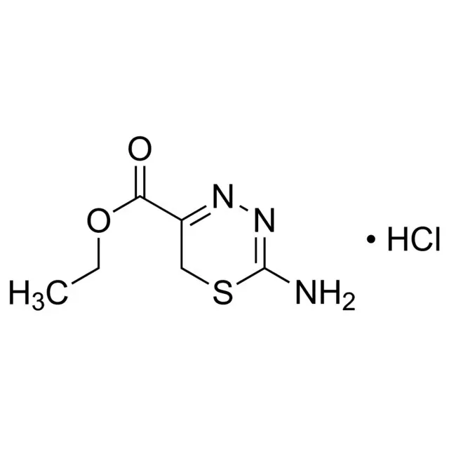 2-Amino-6H-[1,3,4]thiadiazine-5-carboxylic acid ethyl ester hydrochloride
