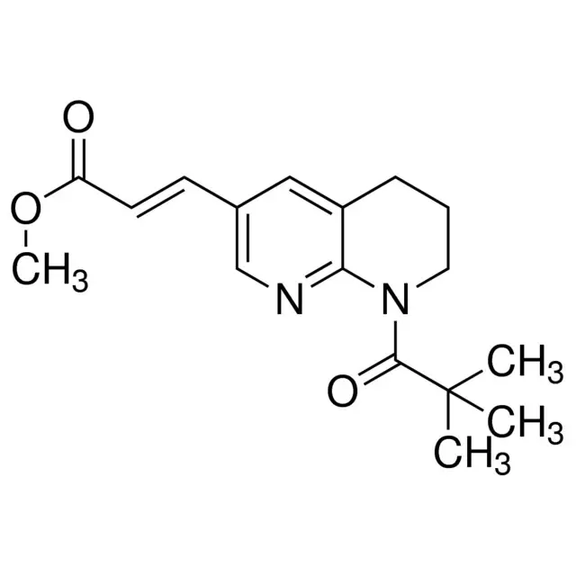 (E)-Methyl 3-(8-pivaloyl-5,6,7,8-tetrahydro-1,8-naphthyridin-3-yl)acrylate