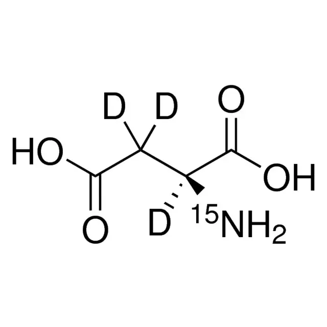 L-Aspartic acid-15N,2,3,3-d3