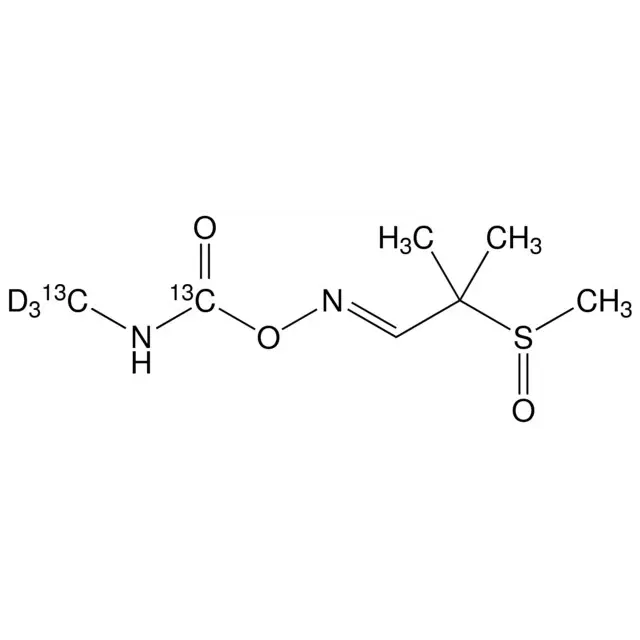 Aldicarb-(N-methyl-13C,d3, carbamoyl-13C) sulfoxide