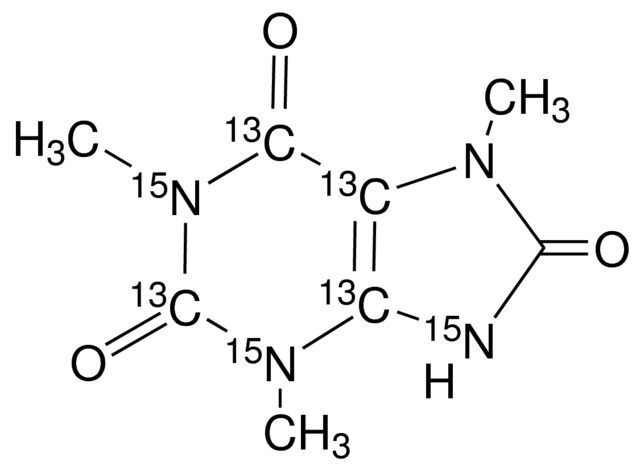 1,3,7-Trimethyluric acid-2,4,5,6-13C4-1,3,9-15N3