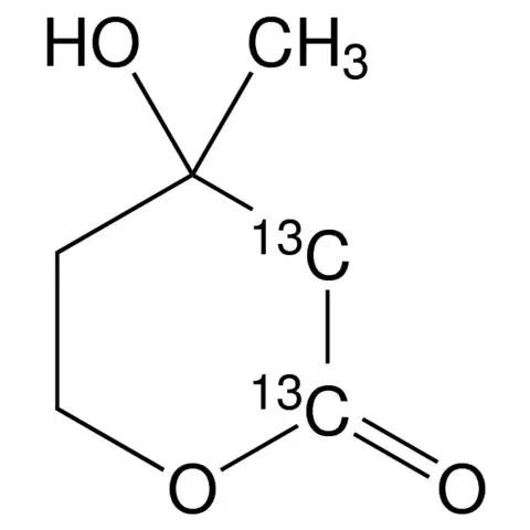 Mevalonolactone-1,2-13C2