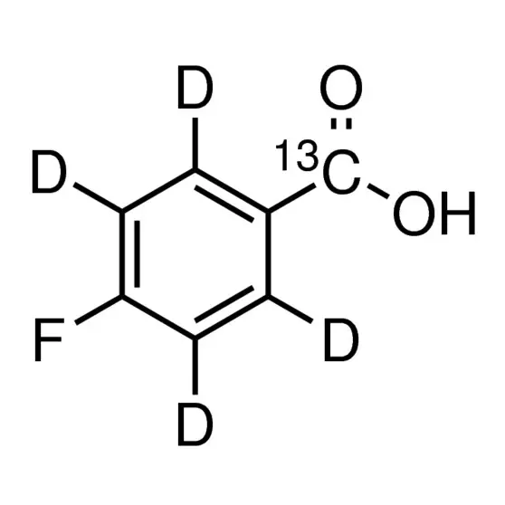 4-Fluorobenzoic acid-α-13C-2,3,5,6-d4