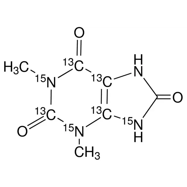 1,3-Dimethyluric acid-2,4,5,6-13C4-1,3,9-15N3