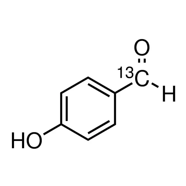 4-Hydroxybenzaldehyde-α-13C