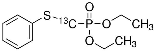 Diethyl (phenylthiomethyl-13C)phosphonate