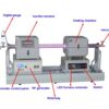 Laboraotry mini pecvd furnace with compact tube furnace,rf generator and gas mixer-O1200-50IS-PECVD