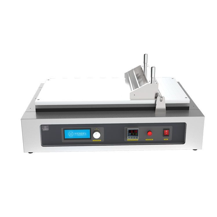 Automatic tape casting film coater with adjustable doctor-blade