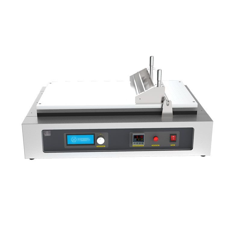 Automatic tape casting film coater with adjustable doctor-blade