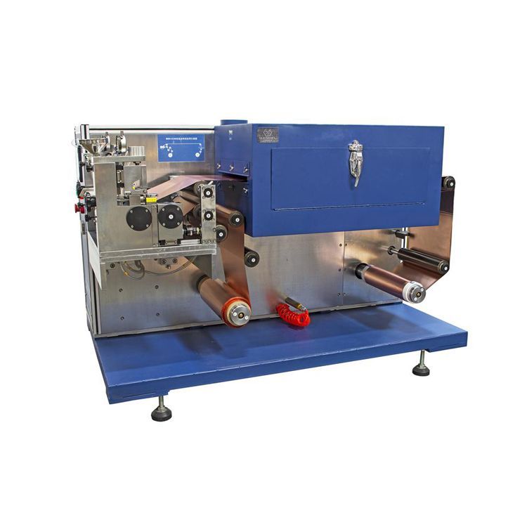 Compact automatic battery electrode coating system