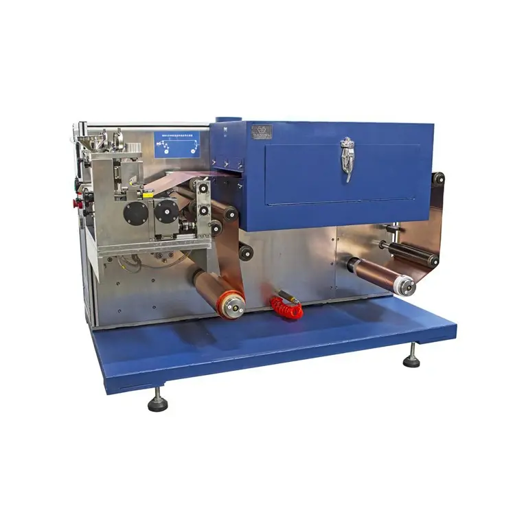 Compact automatic battery electrode coating system