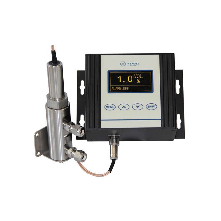 Capacity-resistance flue gas humidity transmitter