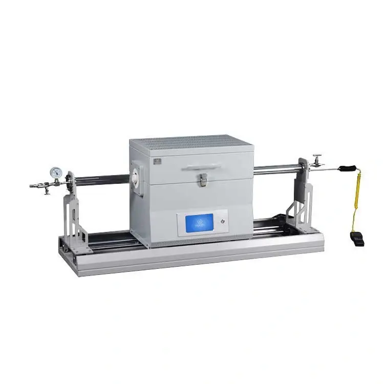 1200c Compact Magnet Driven Sliding Tube Furnace for Two Dimension Material