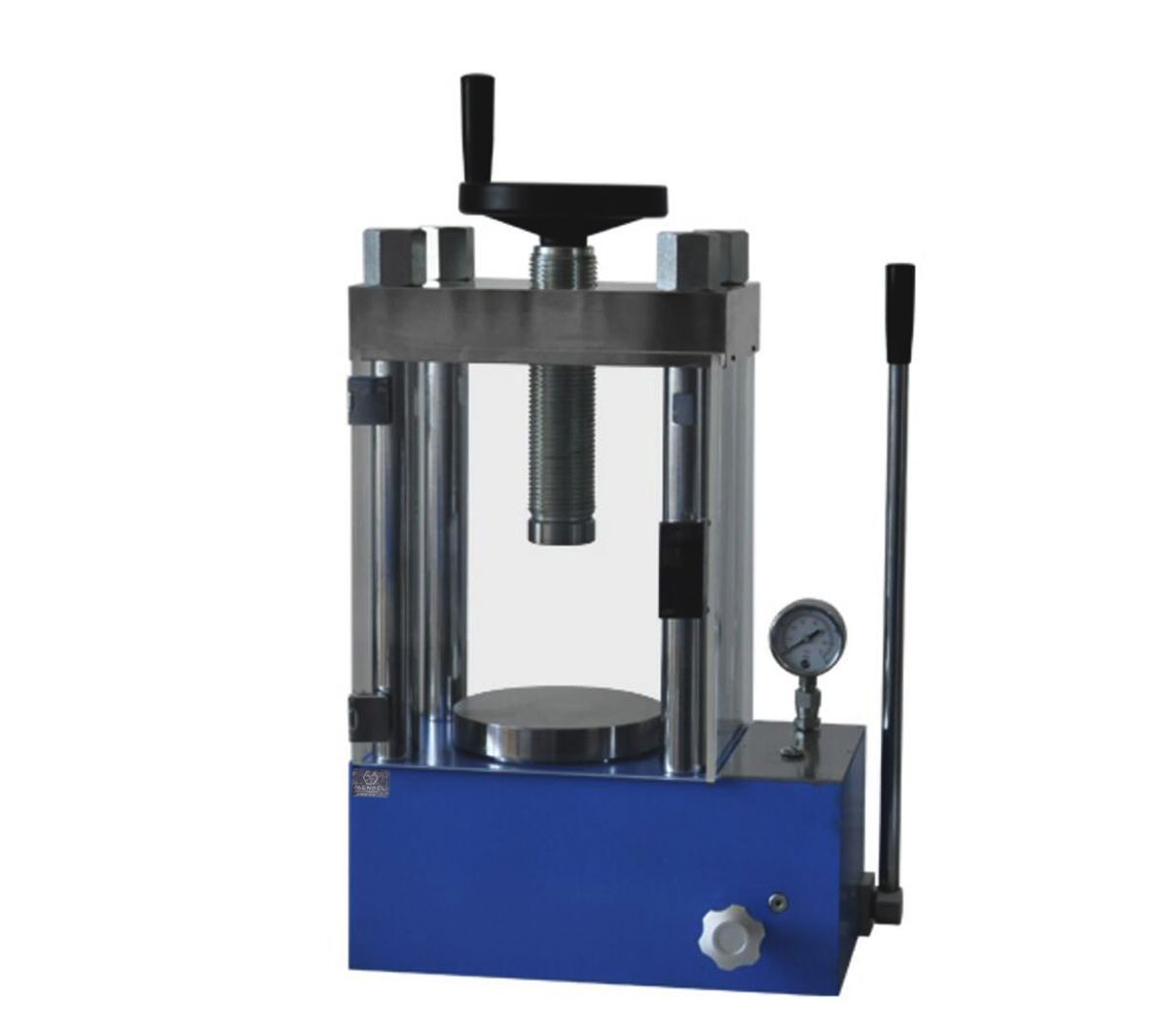 60T Laboratory Manual Hydraulic Press with PMMA Cover PC-60F