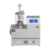 Desktop single-target magnetron coater with bias voltage