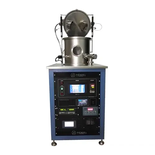 DC/RF Dual-Head High Vacuum Magnetron Plasma Sputtering System with Thickness Monitor