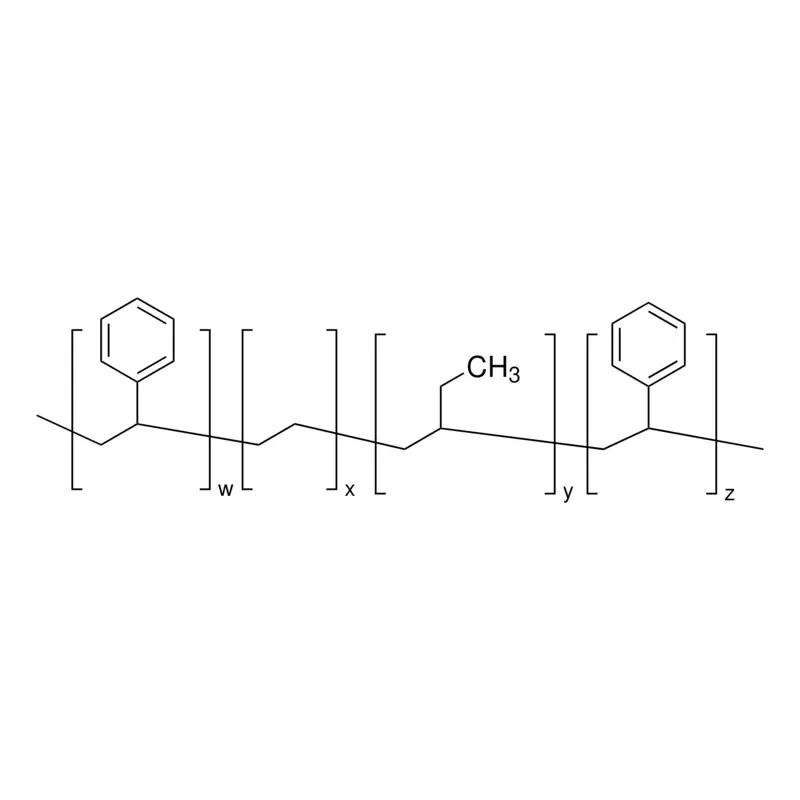 Polystyrene-block-poly(ethylene-ran-butylene)-block-polystyrene