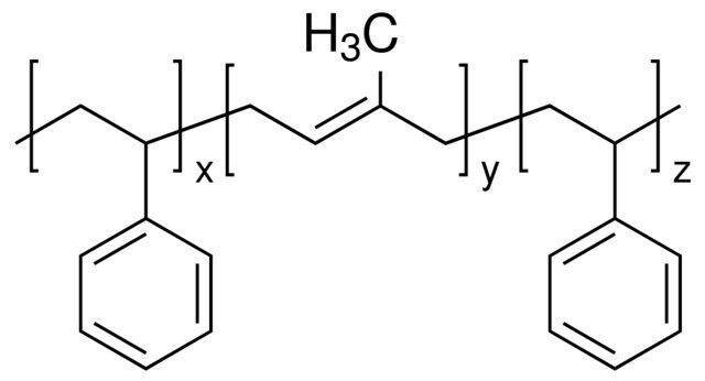 Polystyrene-block-polyisoprene-block-polystyrene