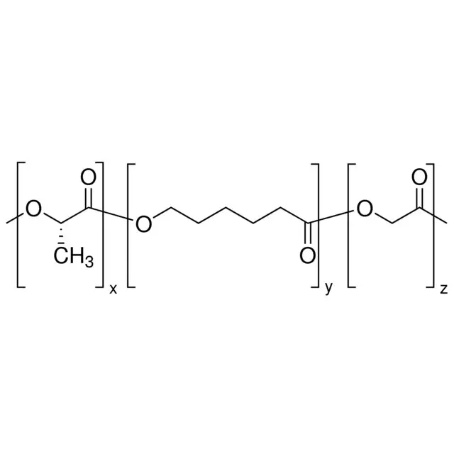 Poly(L-lactide-co-caprolactone-co-glycolide)