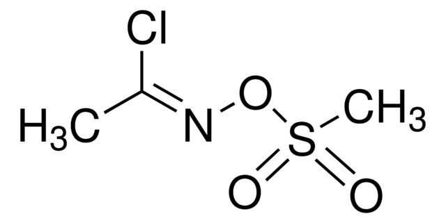 N-((Methylsulfonyl)oxy)acetimidoyl chloride