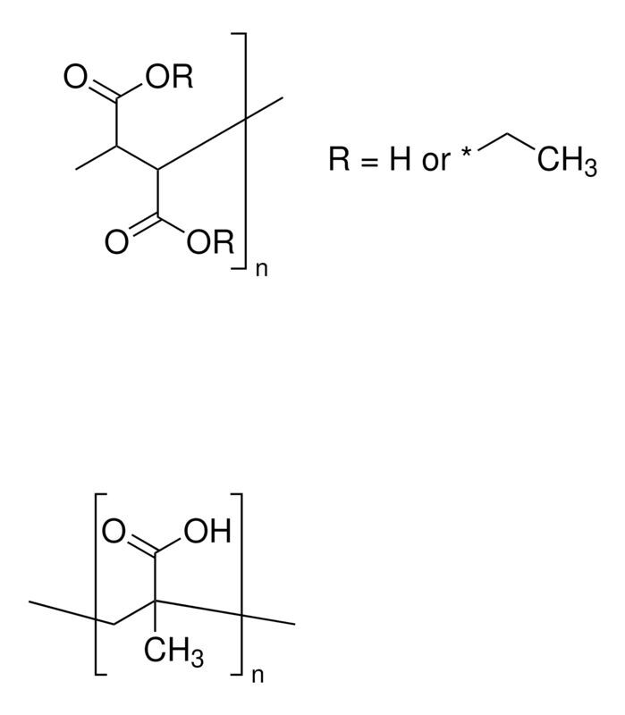 Poly(methyl vinyl ether-alt-maleic acid monoethyl ester) solution