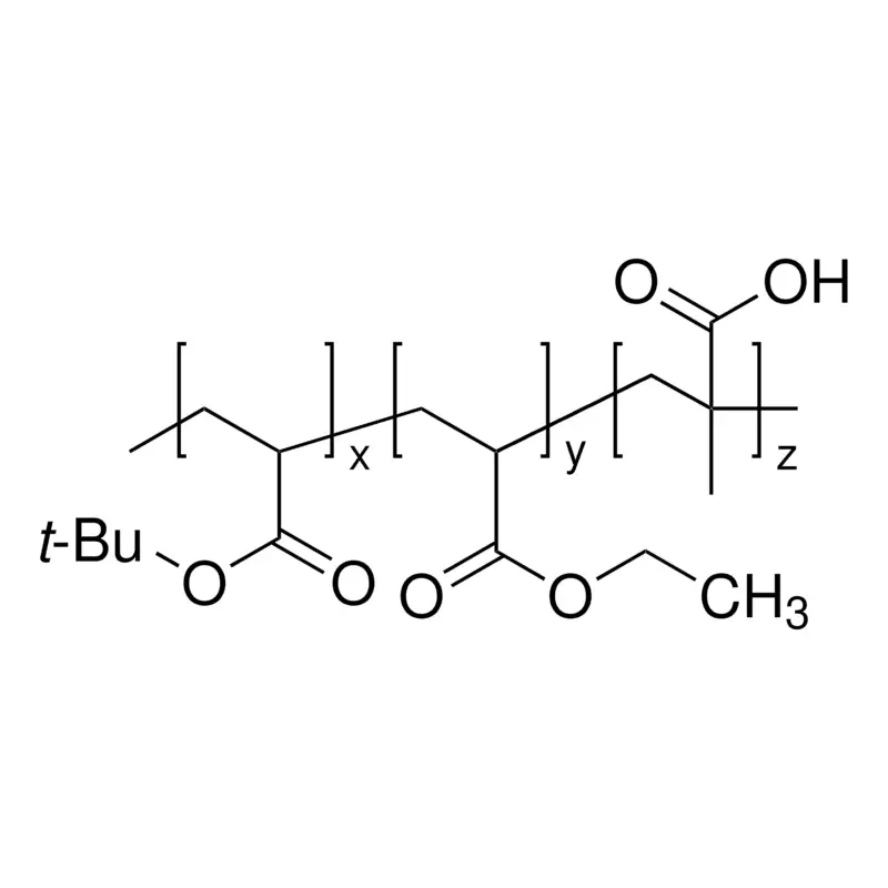 Poly(tert-butyl acrylate-co-ethyl acrylate-co-methacrylic acid)