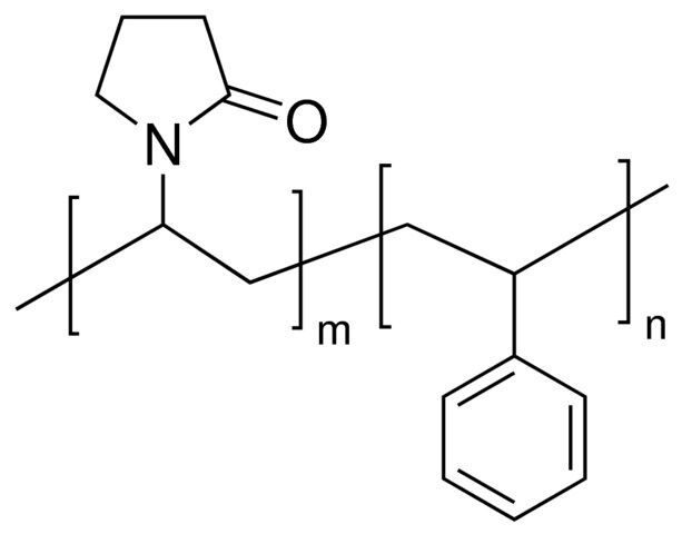 Poly(1-vinylpyrrolidone-co-styrene)