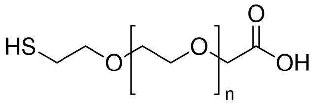 Poly(ethylene glycol) 2-mercaptoethyl ether acetic acid