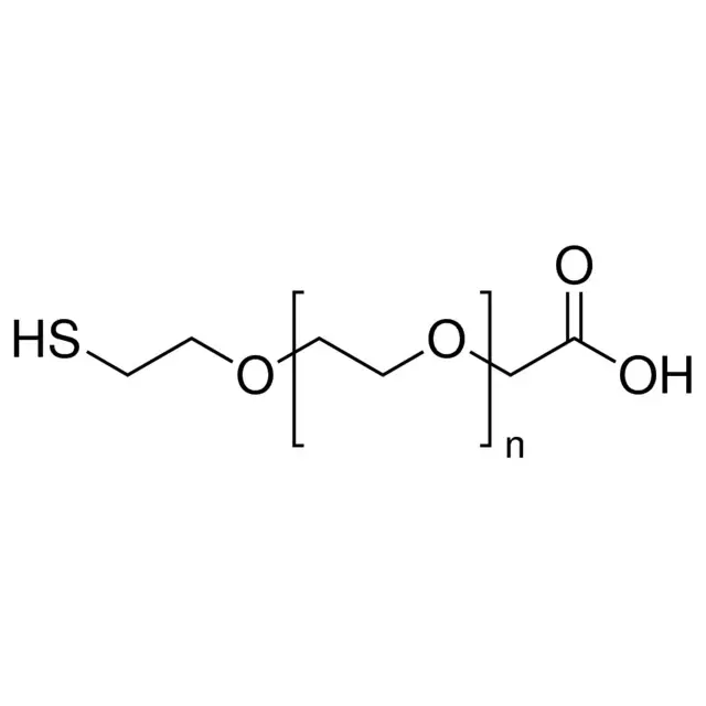 Poly(ethylene glycol) 2-mercaptoethyl ether acetic acid