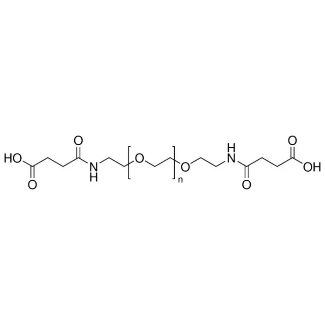 α,Ï‰-Bis{2-[(3-carboxy-1-oxopropyl)amino]ethyl}polyethylene glycol